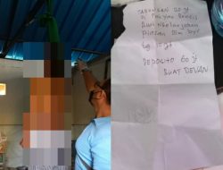 Seorang Kakek Nekat Bunuh Diri, Tulis Surat Kaleng yang Isinya soal Uang