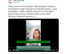 Viral! Dewi Tanjung: Somad Aja Belum Tentu Masuk Surga, Apalagi Kau si Hilmi