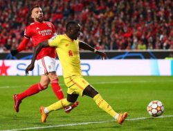 Hajar Benfica di Portugal, Liverpool Selangkah Lagi ke Semifinal Liga Champions