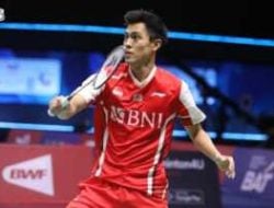 Shesar Hiren Rhustavito Harus Takluk dari Wakil Malaysia  Lee Zii Jia di Perempat Final Thailand Open 2022