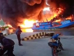 Nelayan Libur Melaut Karena Lebaran, Sejumlah Kapal di Cilacap Alami Kebakaran
