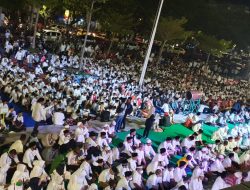 Gema Takbir di Anjungan Pantai Losari Sambut Hari Kemenangan, Sekitar 1.125 Ikut Lomba
