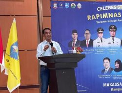 Rapimnas IKAMI Sulsel, Andi Amran Sulaiman Tantang Mahasiswa jadi Pengusaha dan Bermimpi Besar