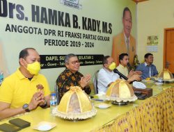 Hamka B Kady: Airlangga Hartarto Presiden, Taufan Pawe Gubernur