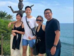 Heboh Prilly Latuconsina Mesra Bareng Bos Ruang Guru di Bali, Pacaran?