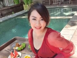 Tessa Kaunang Dijuluki Sugar Mom, Bikin Gerah dengan Outfit Tipis Transparan