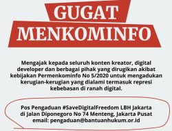 Keputusan Kominfo Dinilai Semena-mena, LBH Jakarta Buka Pos Pengaduan