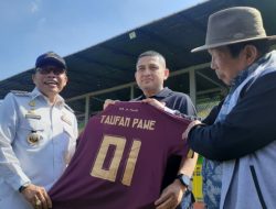 Jersey PSM Makassar Bernomor Punggung 01 Milik Taufan Pawe