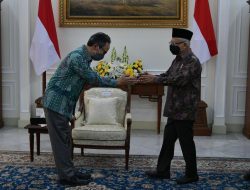 Terima Jajaran Dewan Komisioner OJK, Ma’ruf Amin Harap Penguatan Sektor Jasa Keuangan