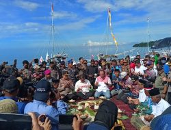 35 Sandeq Sulbar Berlayar Menuju IKN Nusantara