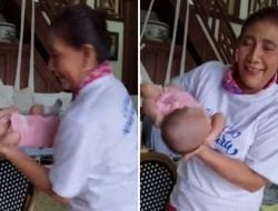 Susi Pudjiastuti ‘Ngudang’ Bayi Bar-bar, Warganet: Ibu yang Joget, Saya yang Deg-degan