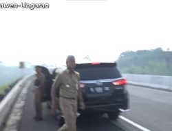 Lihat Aktivitas Membahayakan di Pinggir Tol, Ganjar Pranowo Langsung Turun dari Mobil