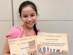 Terbang Lebih Tinggi Anela Kaylea! Harpis dan Pianis Cilik Indonesia Siap Mendunia