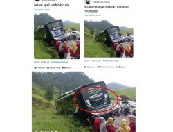 Denny Siregar Terbukti Sebar Hoaks Bus Relawan Anies Kecelakaan, Eko Widodo Teriak: Dimana Keadilan!