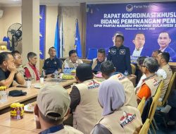 Usai Dideklarasikan Sebagai Capres, Tujuh Elemen Relawan Anies Baswedan Sulsel Silaturhami ke Kantor NasDem