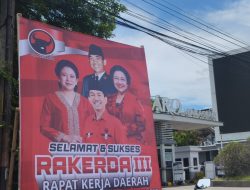 Foto Puan Maharani Bertebaran di Rakerda PDIP Sulsel, Djarot: itu Adalah Simbol Partai