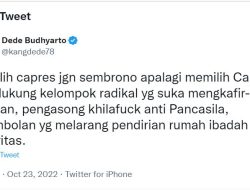 Diduga Plesetkan Khilafah Jadi Khilafuck, Komisaris PT Pelni Dede Budhyarto Disoroti Warganet: Kerjaannya Apa, kecuali Umpatan dan Kata-kata Tak Senonoh?