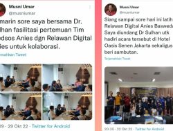 Tersebar Momen Pelatihan Tim Medsos Anies di Hotel, Jhon Sitorus: Wuihhh Mahal Tuh