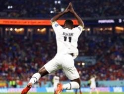 Ikuti Selebrasi ‘Siuu’ Ronaldo Usai Cetak Gol, Osman Bukari Bantah Tidak Hormati Ronaldo
