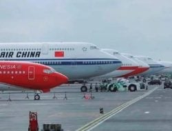 Bersanding dengan Pesawat Milik Pimpinan Negara Lain, Pesawat Presiden RI Terlihat Kecil