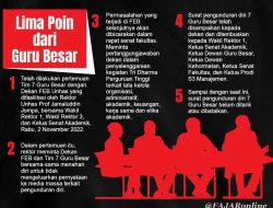 Polemik 7 Guru Besar dan Dekan FEB Unhas Berlanjut ke Rapat Senat, Rektor Klaim Sudah Damai