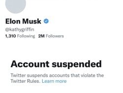 Usai Akun Twitternya Ditangguhkan, Komedian AS Kathy Griffin Sindir Elon Musk Lewat Mastodon