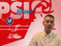 Mengundurkan Diri dari PSI, Rian Ernest Bilang Begini…