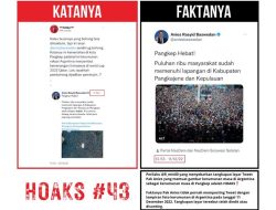 Pembenci Anies Kembali Sebar Hoaks Terkait Safari Politik di Sulsel, Editan Fotonya Kebangetan