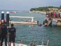 Jembatan Ambruk, 25 Wisatawan Mancanegara Tercebur ke Laut