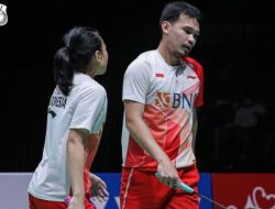 Kalah dari Wakil Prancis, Rinov Rivaldy/Pitha Haningtyas Gagal Melangkah ke Babak 16 Besar Malaysia Open