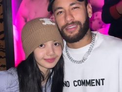 Viral Neymar dan Lisa Blackpink Foto Bareng, Netizen Indo: Best Couple