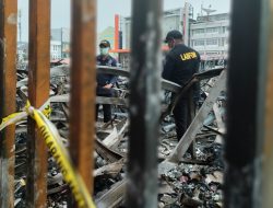 Hampir Sebulan Kebakaran Pasar Sentral, Tim Labfor Belum Serahkan Hasil Olah TKP
