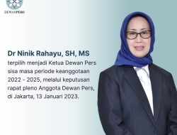 Resmi Terpilih, Ninik Rahayu Jadi Ketua Dewan Pers Perempuan Pertama