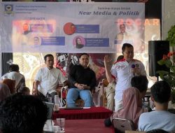 Mahasiswa Magister Ilmu Komunikasi Unifa Gelar Seminar Karya Ilmiah ‘New Media dan Politik’