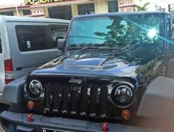 Selain Pakai Plat Gantung, Mobil Rubicon Anak Pejabat Pajak yang Aniaya David Ternyata Nunggak