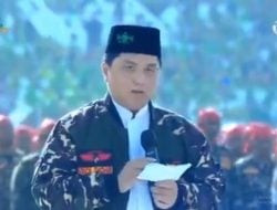 Salam Penutup Erick Thohir Belepoton di Acara 1 Abad NU, Gus Umar Beri Sindiran Begini