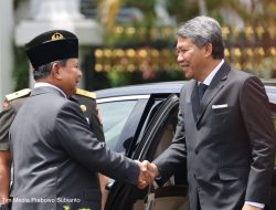 Terima Kunjungan Perdana Menhan Malaysia, Ini Harapan Prabowo Hubungan Bilateral Dua Negara