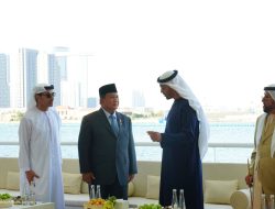 Intip Momen Kebersamaan Prabowo dan Presiden MBZ di UEA