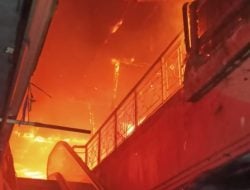 Pasar Terong Makassar Kebakaran
