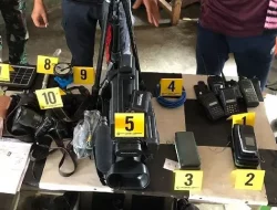 Satgas Operasi Damai Cartenz Sita Sejumlah Peralatan Teroris KKB di Nduga