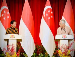 Melawat ke Singapura, Jokowi Dapat Kabar Gembira Soal Mega Proyek Kesayangannya