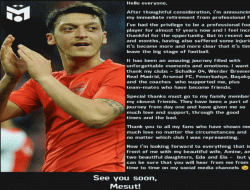 Mesut Ozil Resmi Putuskan Pensiun dari Dunia Sepak Bola