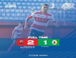Madura United Melangkah Maju, Elang Jawa Raih Tujuh Kekalahan Beruntun