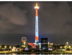 Pendukung Anies Pamer Karya Terbaik di Monas: Tak Pandai Berkata-kata Tapi Beri Bukti Nyata
