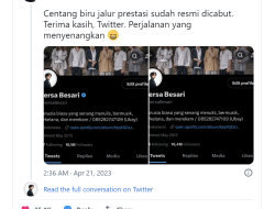 Fiersa Besari: Centang Biru Jalur Prestasi Resmi Dicabut, Terima Kasih Twitter