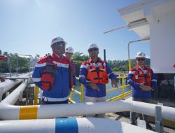 Perkuat Komitmen HSSE di Lapangan, Komut Pertamina Patra Niaga Tinjau Sarfas di Sulut