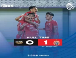 Persija Geser Posisi Persib di Klasemen Liga 1