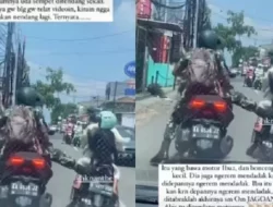 Oknum Tentara Tendang Motor Ibu-ibu yang Boceng Anak, Panglima TNI Mohon Maaf