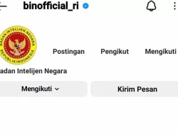 Sempat Jadi ‘Pelawak’ dengan Komentar Nyeleneh, Netizen Kecewa Akun Instagram Resmi BIN kini Hilang