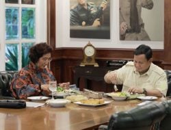 Susi Pudjiastuti Unggah Foto Makan Bareng Prabowo, Warganet: Maju Jadi Cawapres Aja Bu
